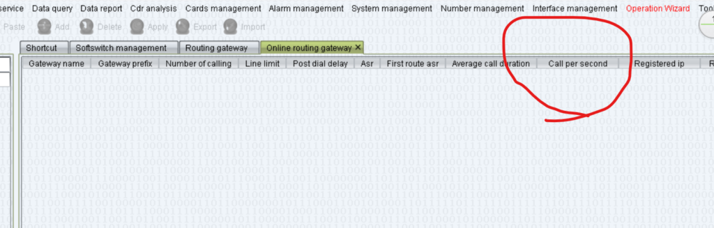 CPS Control in VOS3000, Rate Limit in VOS3000, VOS3000 calls per second control