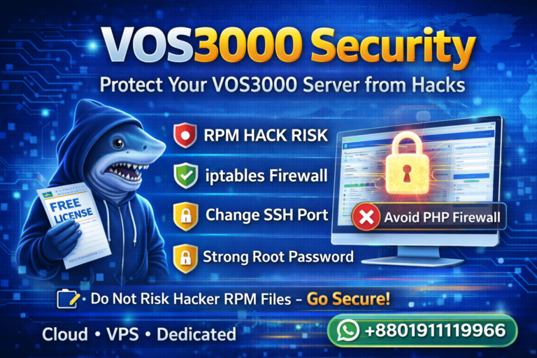 VOS3000 Security – Complete Guide to Secure & Protect Your VOS3000 ...