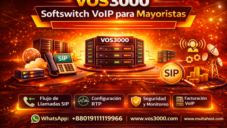 Servicios VOS3000 IVR Configuración Completa Guía Important