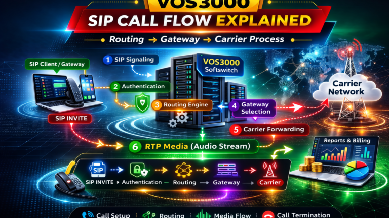 VOS3000 SIP Call Flow Explained – Routing, Gateway and Carrier Process Best Format