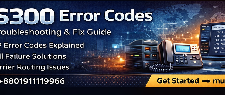 VOS3000 Error Codes: Complete Troubleshooting Easy Reference Guide
