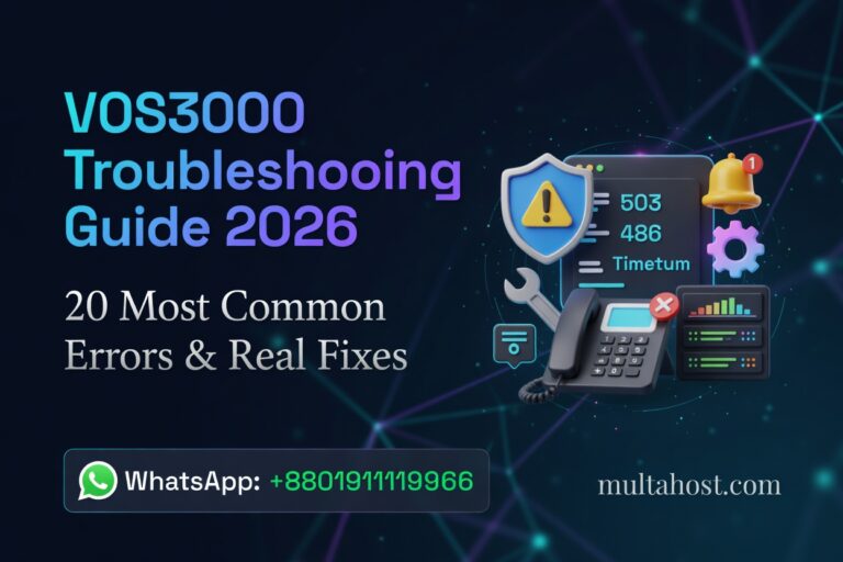 Trobuleshooting Guide VOS3000 Troubleshooting Guide 2026 – 20 Most Common Errors & Fixes ...