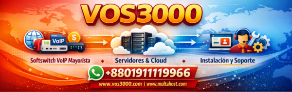 VOS3000 Infraestructura Completa – Important Servidor, Red NAT y Gateway GoIP