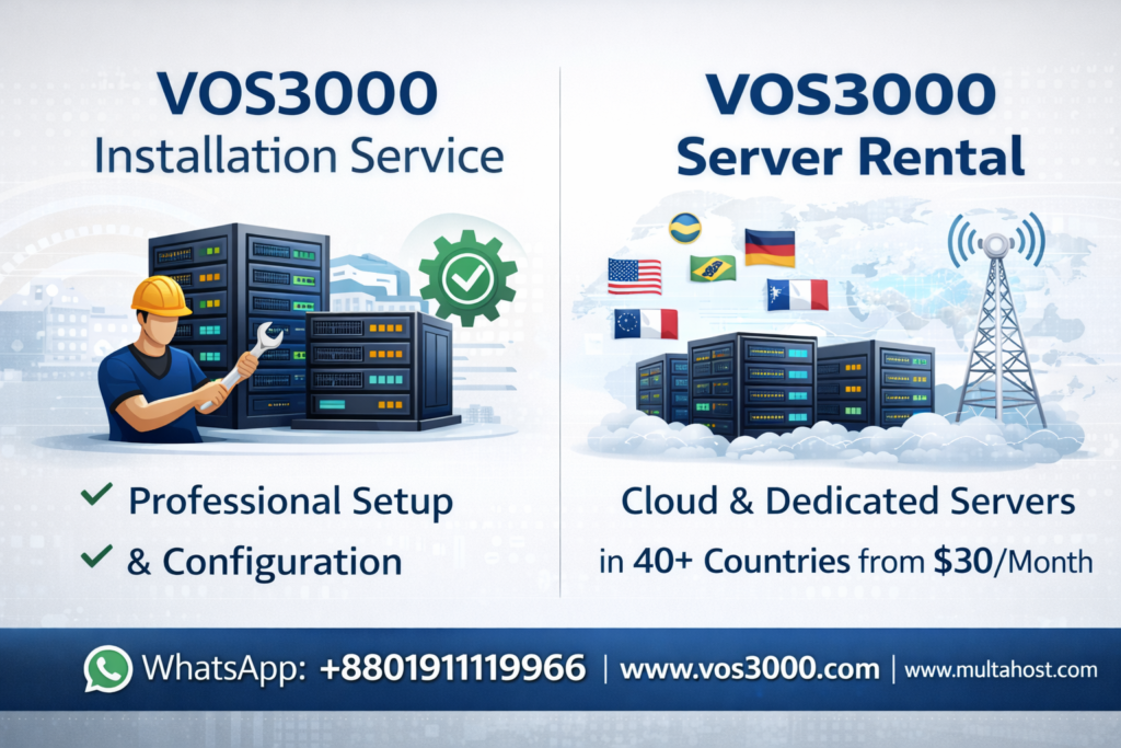 VOS3000 vs FreeSWITCH vs Sippy vs VoIPSwitch, VOS3000 Installation Service, VOS3000 Server Rental, VOS3000 Server, VOS3000安装, Servidores VOS3000