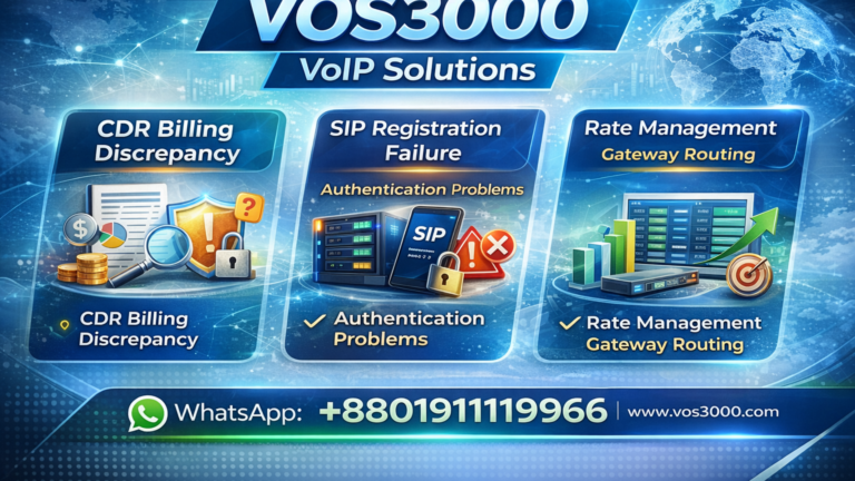 VOS3000 Rate Table Import Problems & Billing Precision Solutions – Troubleshooting Guide