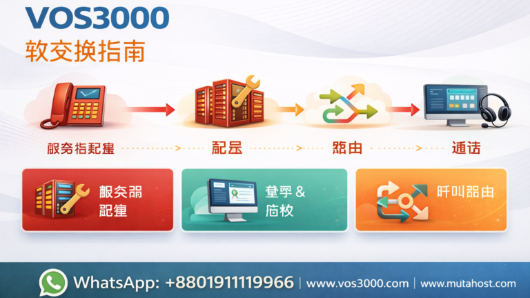 VOS3000客户端访问、服务器配置与SIP呼叫流程完整指南 Best