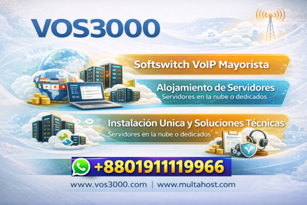 VOS3000 Call Center Soluciones Best – Centro de Llamadas Completo para Operadores