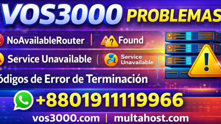 VOS3000 Optimización de Rendimiento – Ajuste de Parámetros y Mejora de ASR Important