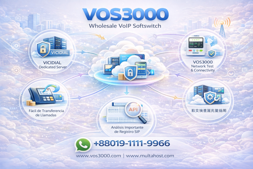 VICIDIAL Dedicated Server, VOS3000 Number Transform, VOS3000 Network Test, VOS3000 Transferencia Llamadas, VOS3000 Registro SIP, VOS3000 Gestión Softswitch, VOS3000软交换管理, VOS3000 NAT保活, VOS3000呼叫分布
