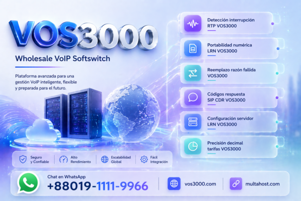 Precisión decimal tarifas VOS3000 Accurate configuración FEE_PRECISTION y HOLD_TIME_PRECISION