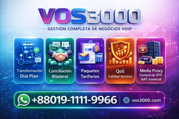 VOS3000 Media Proxy: Best Configuración Avanzada para Control de Media RTP