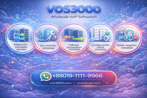 Eco retardo VOS3000 Important: Solucionar audio cortado y jitter