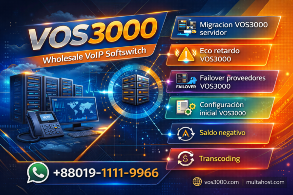 Configuracion inicial VOS3000 Easy: Primeros pasos despues de instalar