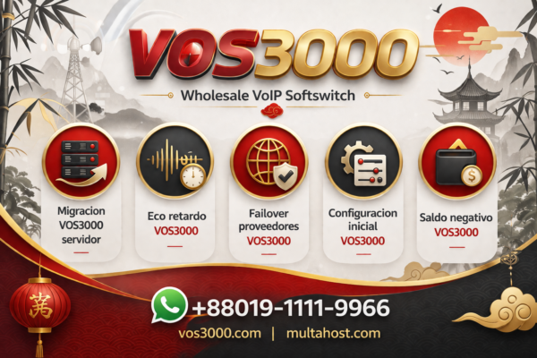 Saldo negativo VOS3000 Important: Bloqueo automatico de cuentas