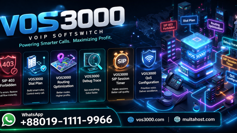 VOS3000 Debug Trace: Complete Call Signaling Analysis & Troubleshooting Easy Guide