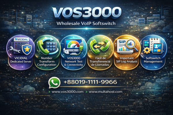 VOS3000 Transferencia Llamadas Easy Guía – Pickup Call Completa