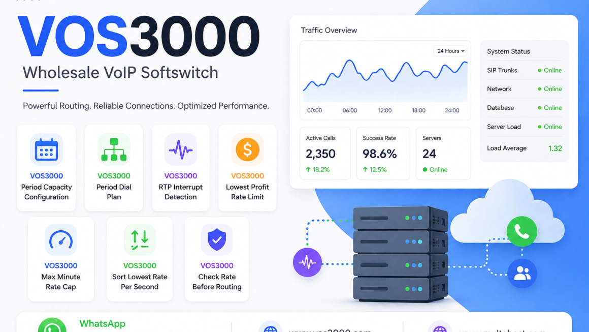 VOS3000 Period Capacity Configuration, VOS3000 Period Dial Plan, VOS3000 RTP Interrupt Detection, VOS3000 Lowest Profit Rate Limit, VOS3000 Max Minute Rate Cap, VOS3000 Sort Lowest Rate Per Second, VOS3000 Check Rate Before Routing, VOS3000 Sort by Lowest Rate, VOS3000 Bilateral Reconciliation, VOS3000 SIP OPTIONS Online Check, VOS3000 T38 Fax Over IP, VOS3000 G729 Annex B Silence, VOS3000 Gateway Group Reserved Lines, VOS3000 Auxiliary Ring Tone