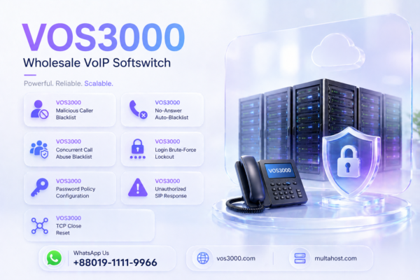 VOS3000 Login Brute-Force Lockout: Essential Failed Disable Time