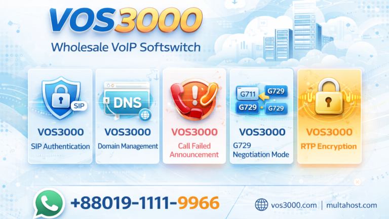 VOS3000 Domain Management: Fast Dynamic DNS Configuration