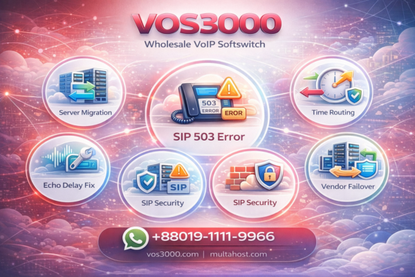 VOS3000 SIP 503 408 Error Fix: Complete Troubleshooting Guide for VoIP Operators