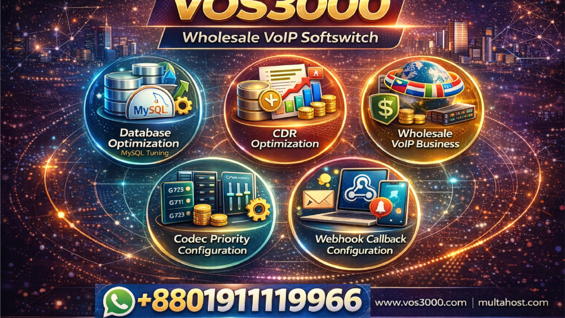 VOS3000 database optimization, VOS3000 Wholesale VoIP Business, VOS3000 Codec Priority Configuration, VOS3000 Emerging Markets Deployment, VOS3000 Webhook Callback Configuration