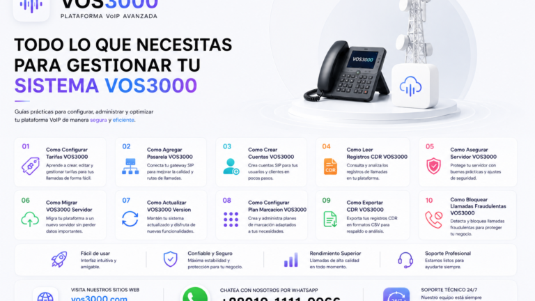 Como Migrar VOS3000 Servidor Proven: Paso a Paso