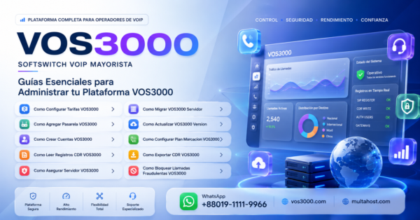 Como Configurar Tarifas VOS3000 Important: Guia Paso a Paso