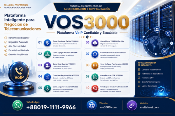 Como Leer Registros CDR VOS3000 Essential: Guia Campos