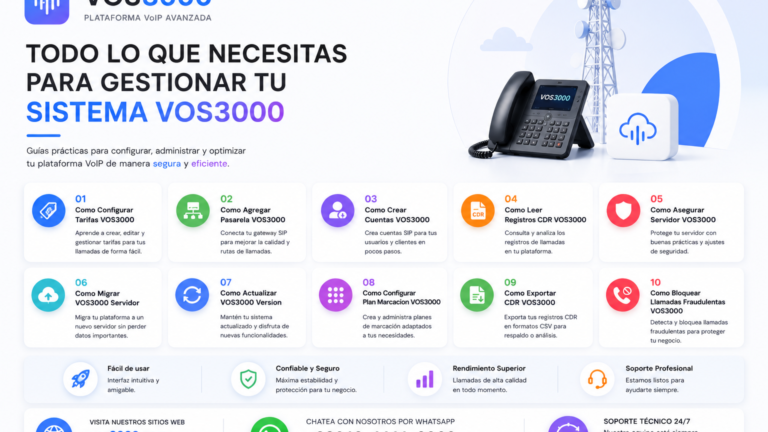 Como Asegurar Servidor VOS3000 Powerful: Hardening Completo