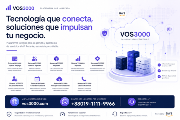 Sistema VOS3000 Cuentas Agentes Complete Best: Saldos Comisiones Pagos