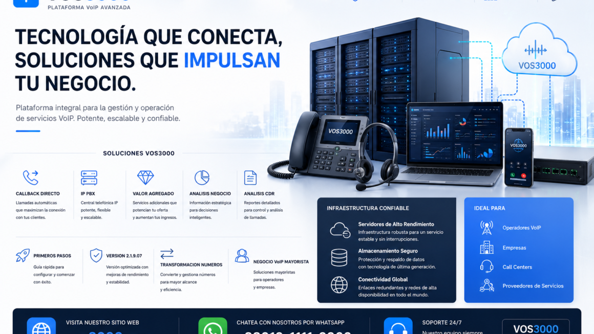 Sistema VOS3000 Callback Directo, Sistema VOS3000 IP PBX, Sistema VOS3000 Valor Agregado, Sistema VOS3000 Analisis Negocio, Sistema VOS3000 Analisis CDR, Sistema VOS3000 Primeros Pasos, Sistema VOS3000 Version 21907, Sistema VOS3000 Transformacion Numeros, VOS3000 Negocio VoIP Mayorista, Sistema VOS3000 Interfaz Web