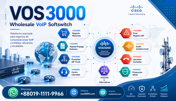 VOS3000 Proteccion DDoS True Complete: Guia Seguridad Servidor 🛡️