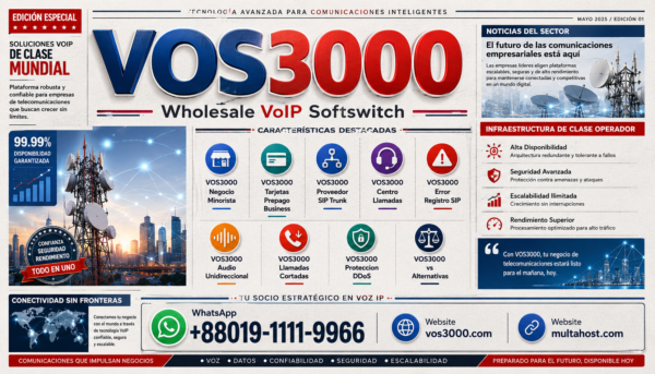 VOS3000 Error Registro SIP Complete: Causas Soluciones 🔧
