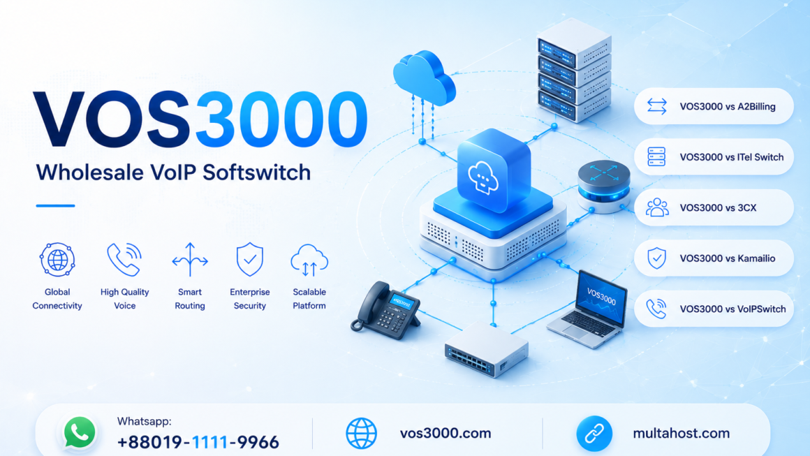 VOS3000 vs A2Billing, VOS3000 vs ITel Switch, VOS3000 vs 3CX, VOS3000 vs Kamailio, VOS3000 vs VoIPSwitch