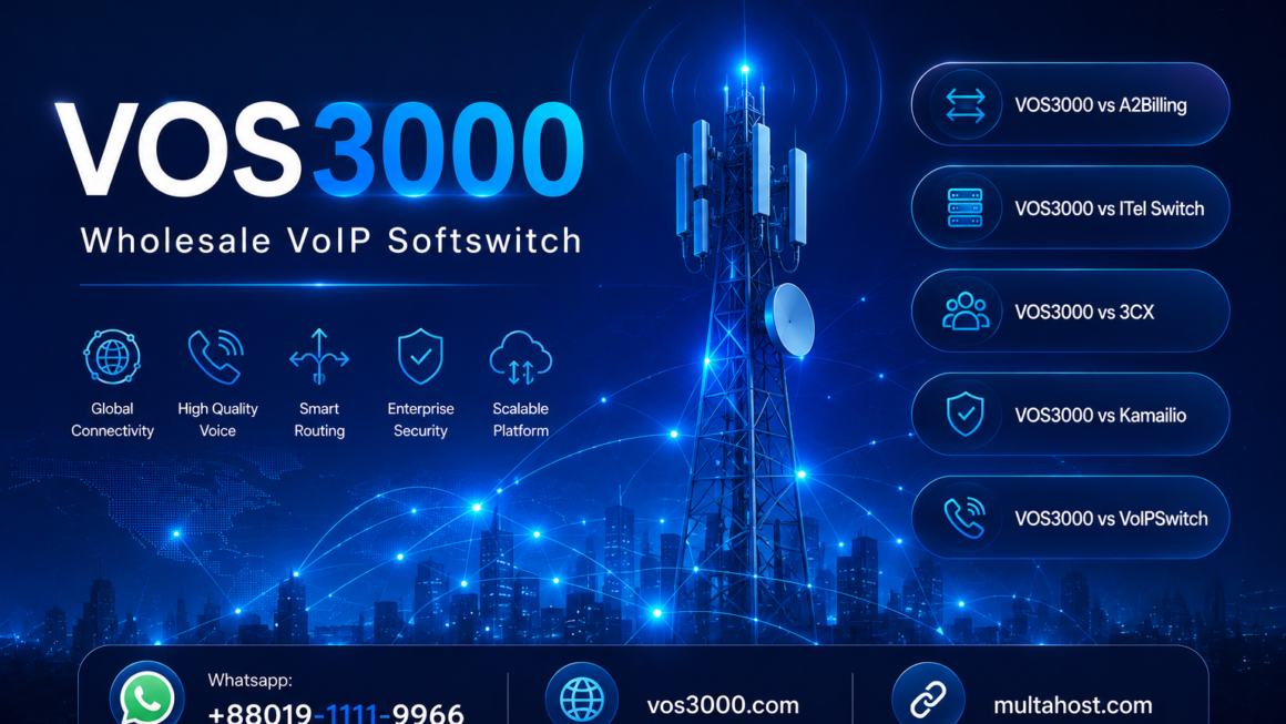 VOS3000 vs A2Billing, VOS3000 vs ITel Switch, VOS3000 vs 3CX, VOS3000 vs Kamailio, VOS3000 vs VoIPSwitch